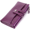 Яркий женский кошелек из натуральной кожи CANPELLINI 20873_1 Фиолетовый