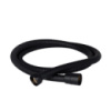 Акційний набір 2+1: Шланг для ручного душу 1200 мм Qtap Hadice QT054BL43073 Black Matt