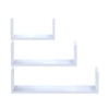 Комплект полок Doros Фил Белый 3 шт. 30/45/60х15х15 DRS-011644