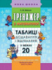 Тренажер з математики. Таблиці додавання і віднімання в межах 20