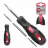 Отвертка 6 в 1 обрезиненная ручка INTERTOOL VT-1004