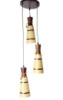 Деревянная Люстра SVLIGHT трехламповая 2692/3