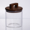 Банка для сыпучих продуктов с бамбуковой крышкой 700 мл 64486-64