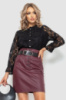 Блуза жіноча ошатна, колір чорний, 204R160