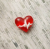 Сувенирное мыло Сердце с кардиограммой