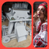 Тележка сбрасывающая на конвейер ленточный (верхняя галерея зерносклада)