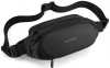 Сумка поясна, бананка Confident черная