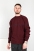 Чоловічий зимовий бордовий светр