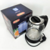 Бесшумный чайник Magio MG-983 / Чайник прозрачный с подсветкой / Стеклянные YK-822 электрические чайники
