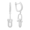Серебряные серьги CatalogSilver с фианитами (2184164)