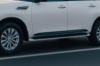 Дверные молдинги (4 шт, черные) для Infiniti QX80 2013-2024 гг