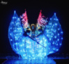 Шоу световых бабочек (трио) | LIGHT SHOW ОДЕССА | LED WINGS, СВЕТОВОЕ ШОУ В ОДЕССЕ