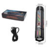 Ліхтар ручний із флуоресцентним забарвленням 530 WHITE LASER LED PM30-TG, індикація заряду, zoom, Power Bank, АКБ 18650, ЗП Type