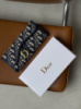 Гаманець-візитниця Christian Dior Saddle синій