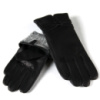 PODIUM Перчатка Женская кожа Holms 16-4 black махра Распродажа