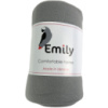 Плед Emily Levity флісовий 150х200 см сірий (94190359)