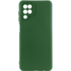 Чохол Silicone Cover Lakshmi Full Camera (A) для Samsung Galaxy M33 5G, Зелений / Dark green - купити в SmartEra.ua