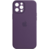 Чохол для iPhone 12 Pro Max - Silicone Case Full Camera Protective (AA), Фіолетовий / Amethyst - купити в SmartEra.ua