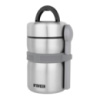 Пищевой термос для еды на 3 отделения металлический Noveen TB961 Silver (2 л.)