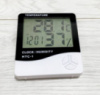 Цифровой термометр гигрометр с часами HTC-1