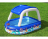 Bestway 54370 (213×155×132 см) надувний дитячий басейн з навісом з дашком