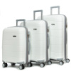 PODIUM Дорожная Чемодан 31 ABS-пластик FASHION PP-1  810 white