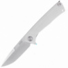 Нож Acta Non Verba Z100 Mk.II (stonewash, liner lock, plain), белый