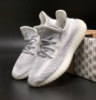 Унісекс жіночі чоловічі кросівки Adidas Yeezy Boost 350 (36-45) Рефлективні шнурки