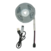 LED лента USB RGB 5V, IP 20, 10м, с копками управления, на самоклейке