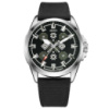 Чоловічий годинник Awarder 041 Embroidery Silver-Army Green Black з сапфіровим склом та водозахистом 10ATM