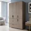 Шкаф для одежды Doros Торн Кремона Канноло 3 ДСП/3Ш (полки) 135х51.6х200 (DRS-012068)