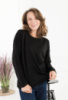 Жіночий чорний светр