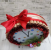 Оформление коробки печенья Новогодние часы