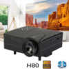 Мини проектор портативный мультимедийный Led Projector W662 H80