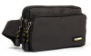 Сумка чоловіча на пояс Lanpad чорна