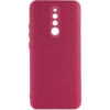 Чохол Silicone Cover Lakshmi Full Camera (A) для Xiaomi Redmi 8, Бордовий / Marsala - купити в SmartEra.ua