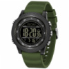 Тактичний годинник Sanda 6391 Silicone Green з водонепроникністю 5 ATM та підсвічуванням
