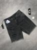 Чоловічі шорти джинсові Темно-сірі /темні потертості
