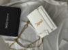 Жіноча сумочка Saint Laurent Sunset Medium білий