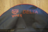 Чохол сидіння Delta (комплект) (EURO, напис, відбиття з кантом) IGR