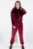 Жіночий бордовий спортивний костюм