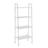 Стеллаж-этажерка четырехъярусный из металла 60х35х148см Белый SW-00002104