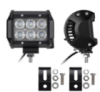 Фара LED (6 LED) 5D-18W-SPOT Светодиодная дополнительная автомобильная автофара на крышу противотуманка