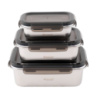 Набір харчових контейнерів із нержавіючої сталі Outwell Camper Food Box Set 3 шт (651210)
