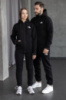 ​Зимний спортивный костюм The North Face худі штани чорний