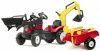 Трактор педальный с прицепом New Holland Falk
