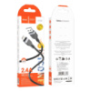 Кабель Hoco X109 Silicone Lightning 2.4A 3m