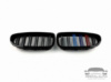 Ноздри на BMW 5 Series F10 2010-2017 год M-color ( Двойные M-Look )