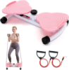 Підлоговий тренажер міні-степер з еспандерами для дому (XY-016)