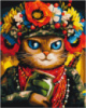 Картина за номерами «Кішка Захисниця ©Маріанна Пащук» 40х50см